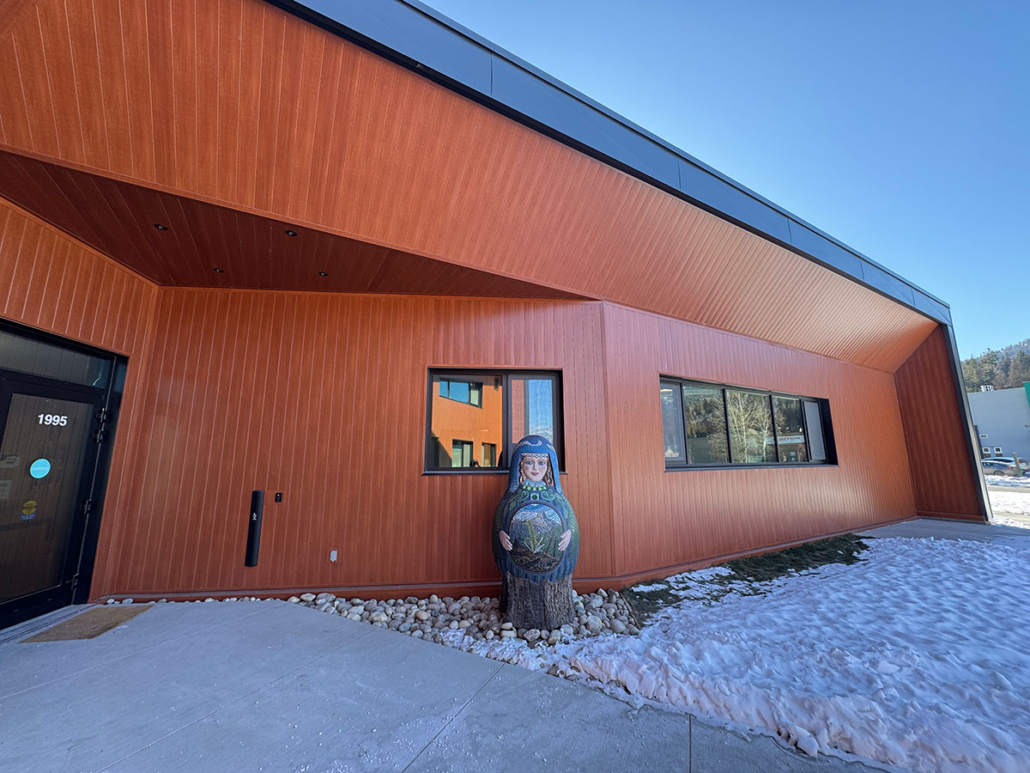 The Confluence in Castlegar entryway